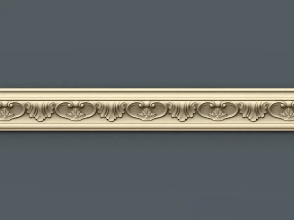 Decorative 3D Border CNC Design File 035