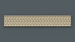 Decorative 3D Border CNC Design File 038