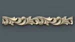 Decorative 3D Border CNC Design File 041