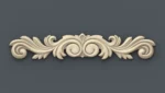 Decorative 3D Border CNC Design File 134