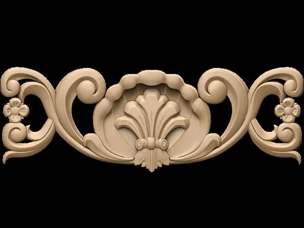 Decorative 3D Border CNC Design File 227