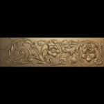 Decorative 3D Border CNC Design File 398