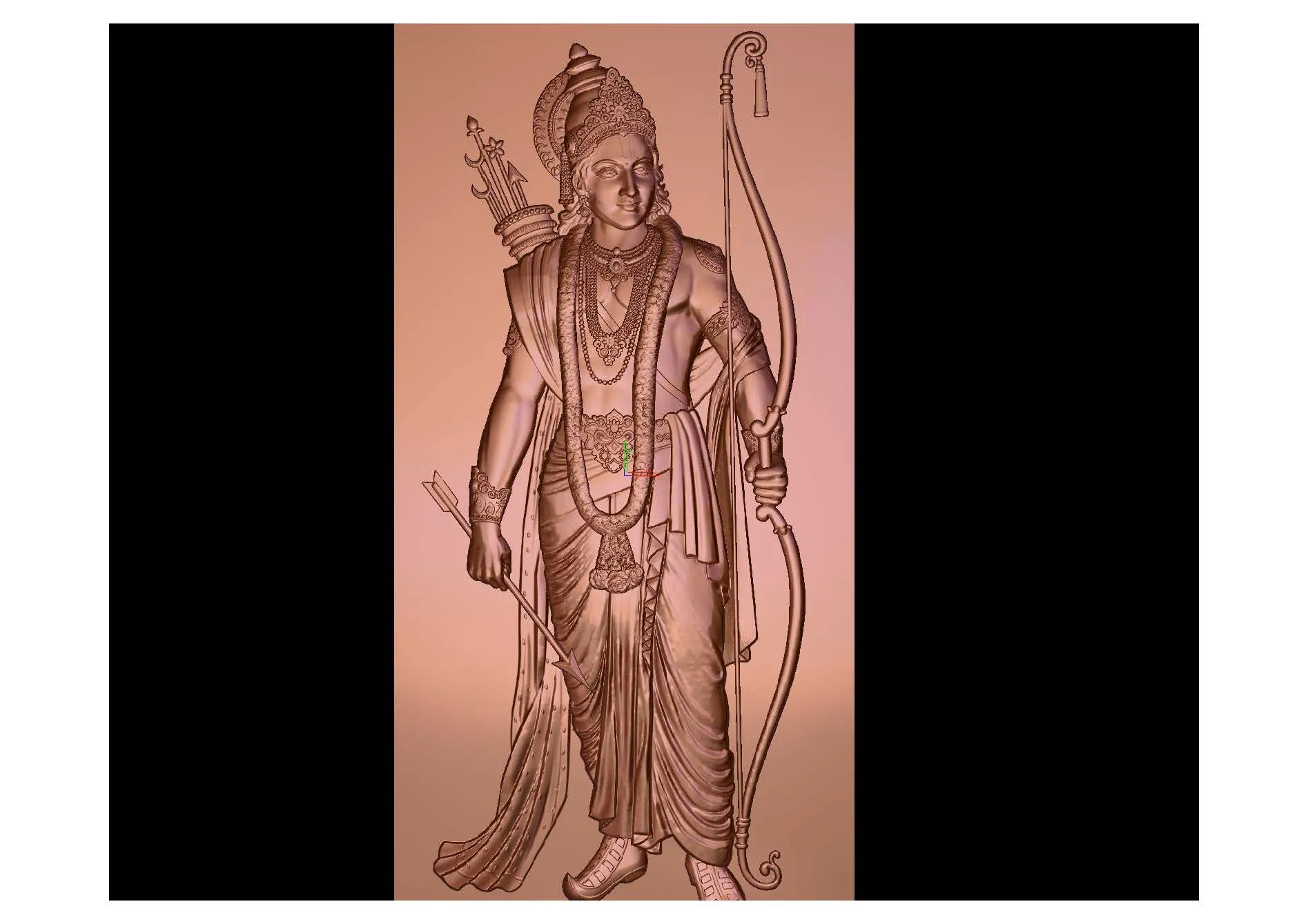 3D GOD EDITION 2_Page_01 3D God CNC Design 1 - Image 1