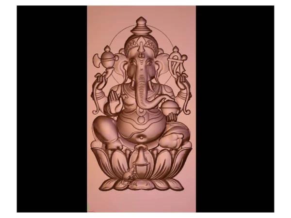3D God CNC Design 13