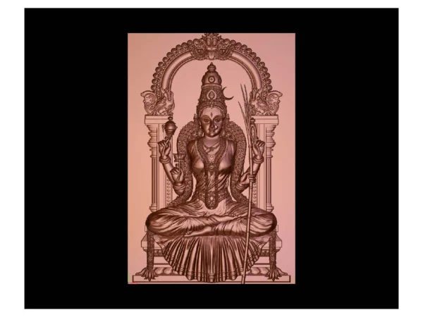 3D God CNC Design 14