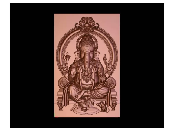 3D God CNC Design 16