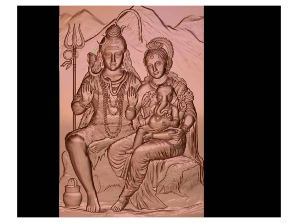 3D God CNC Design 25