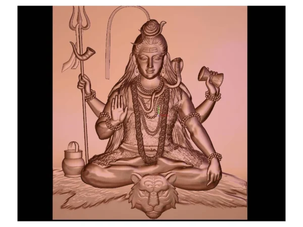 3D God CNC Design 28