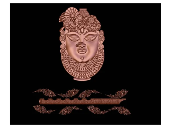 3D God CNC Design 38