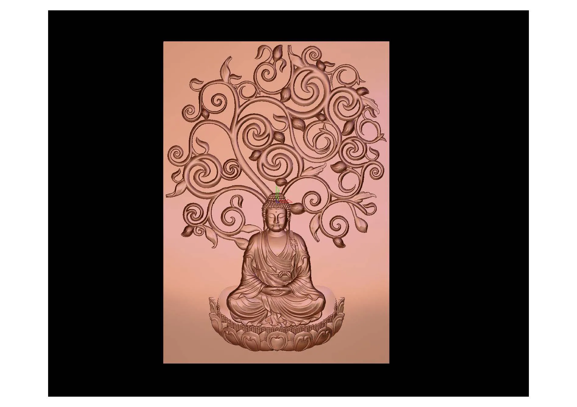 3D GOD EDITION 2_Page_40 3D God CNC Design 40 - Image 1