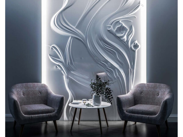 Wave Bouquet Wall Panel