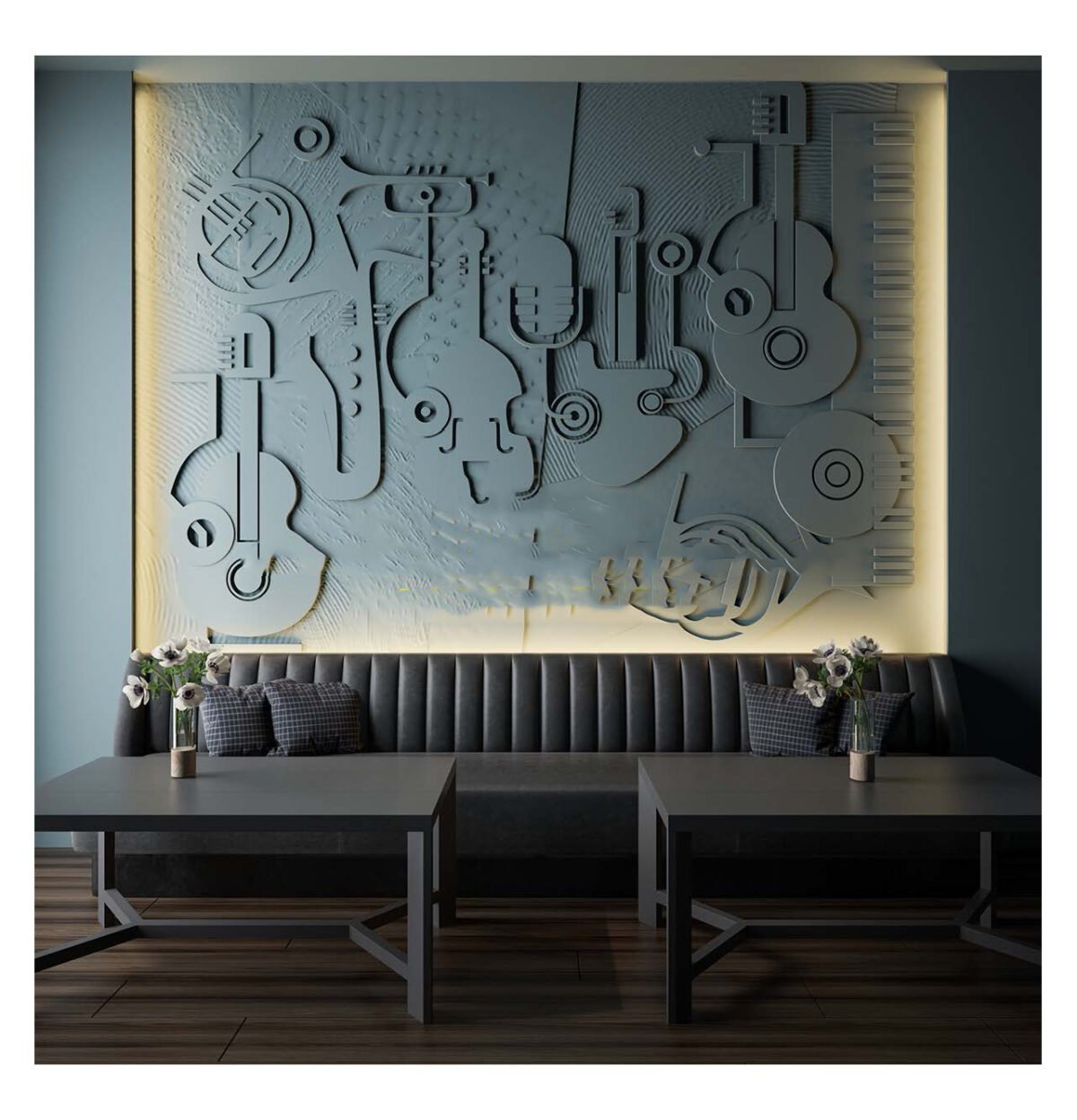 Music Instrument Wall Panel - CNCNEST