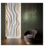 Wave Texture Wall Panel