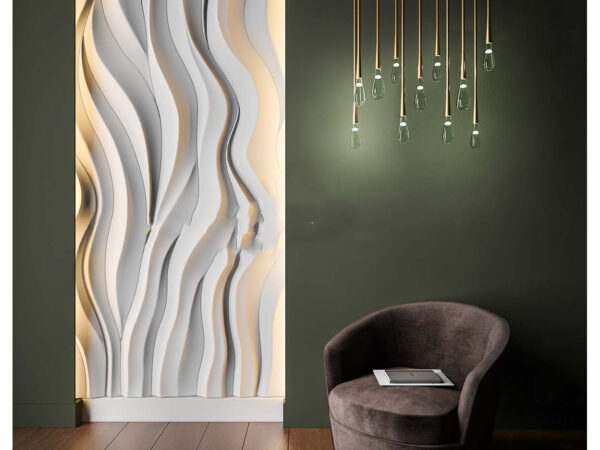 Wave Texture Wall Panel