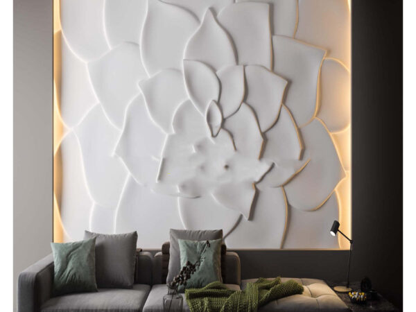 Huge Flower Wall Panel