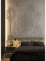 Texture Flower Wall Panel