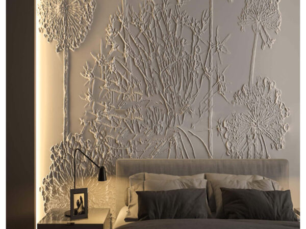 Texture Flower Wall Panel