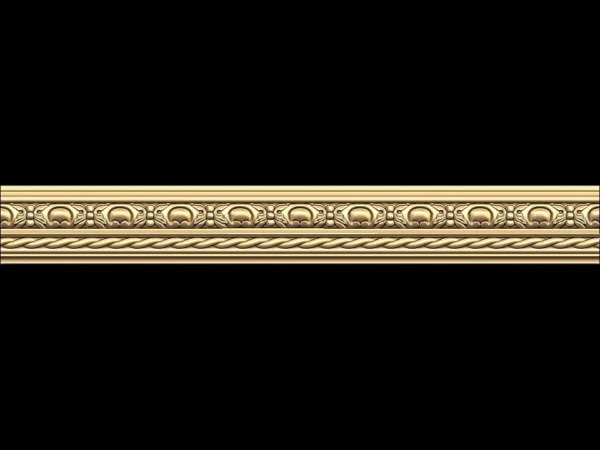 Decorative 3D Border CNC Design File 462