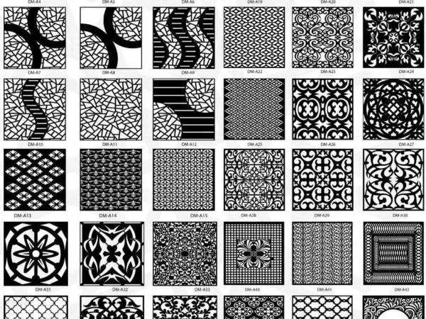 2D GRILL ( JALI ) EDITION 1 CNC Design File DXF CDR Download | CNCNEST India