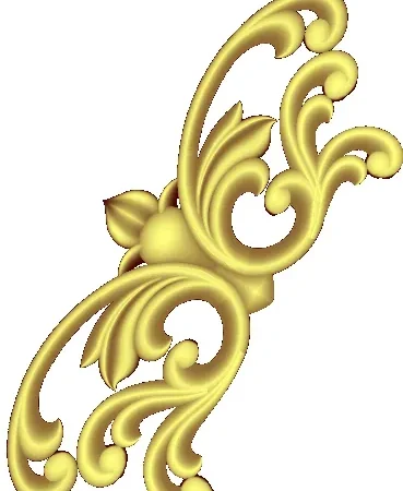 Decorative 3D Corner CNC Design File 23