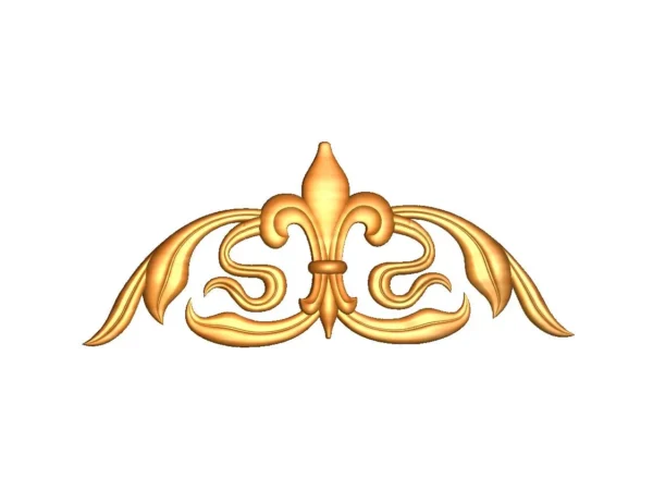 Decorative 3D Corner CNC Design File 011