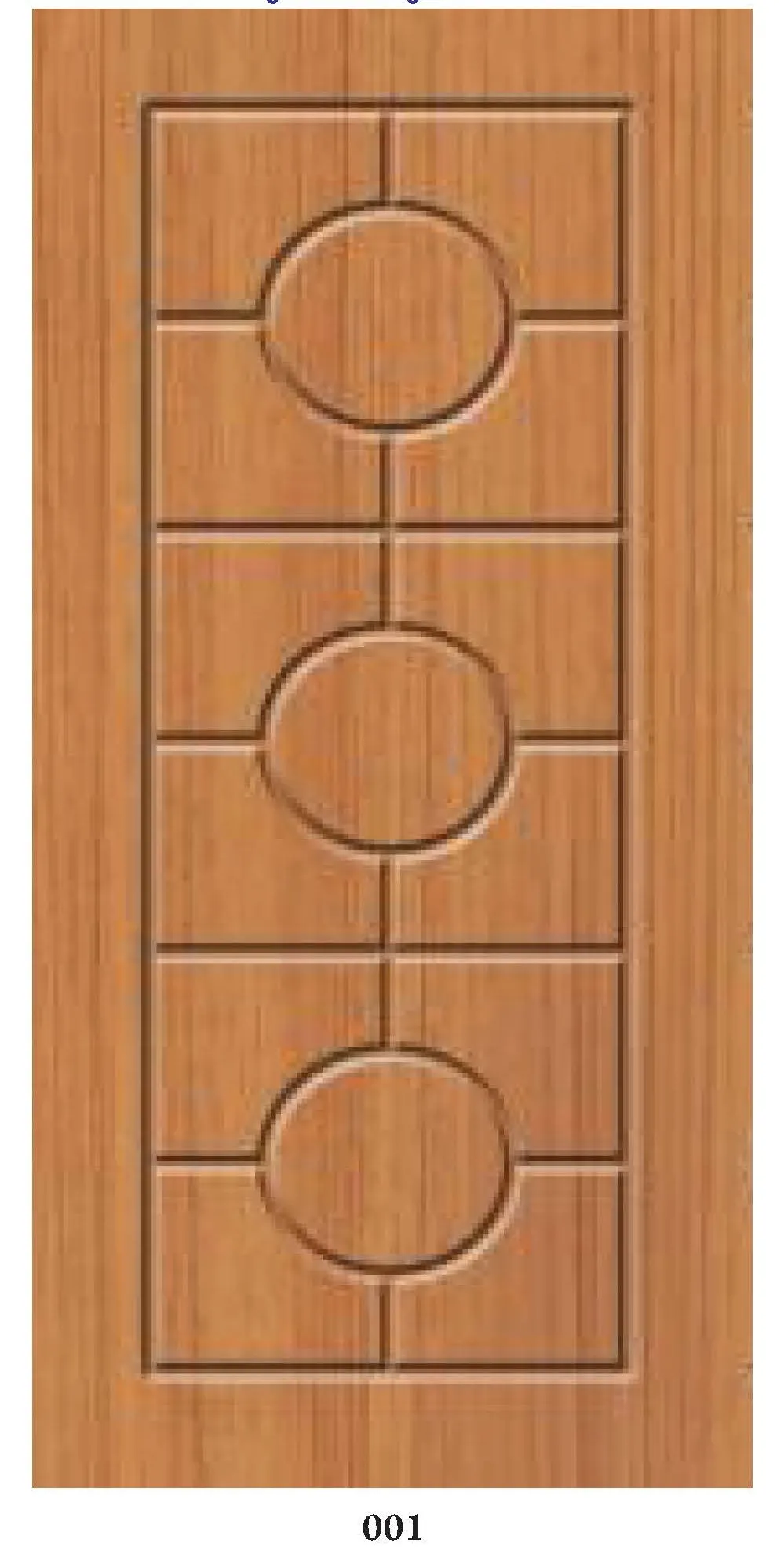 DOOR V BIT EDITION 4_Page_01 Decorative 2.5D Door CNC Design 1 - Image 1