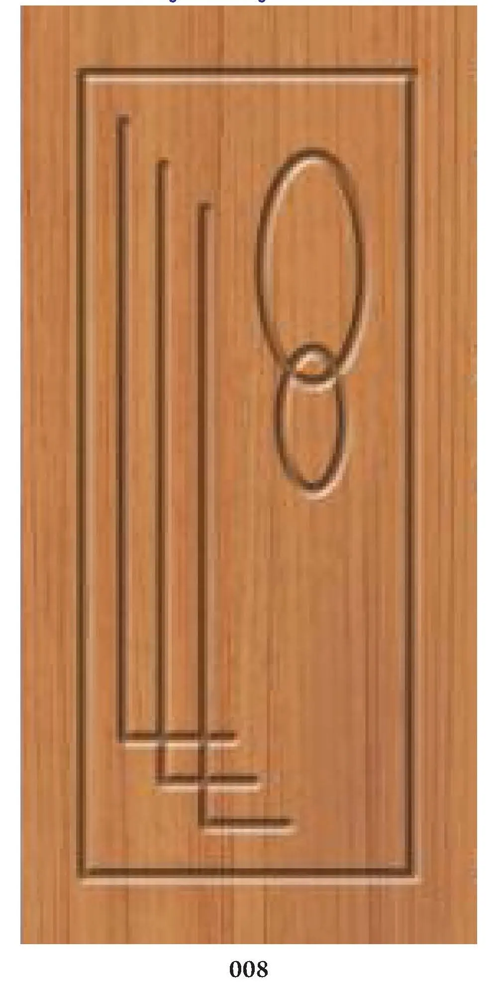 DOOR V BIT EDITION 4_Page_08 Decorative 2.5D Door CNC Design 8 - Image 1