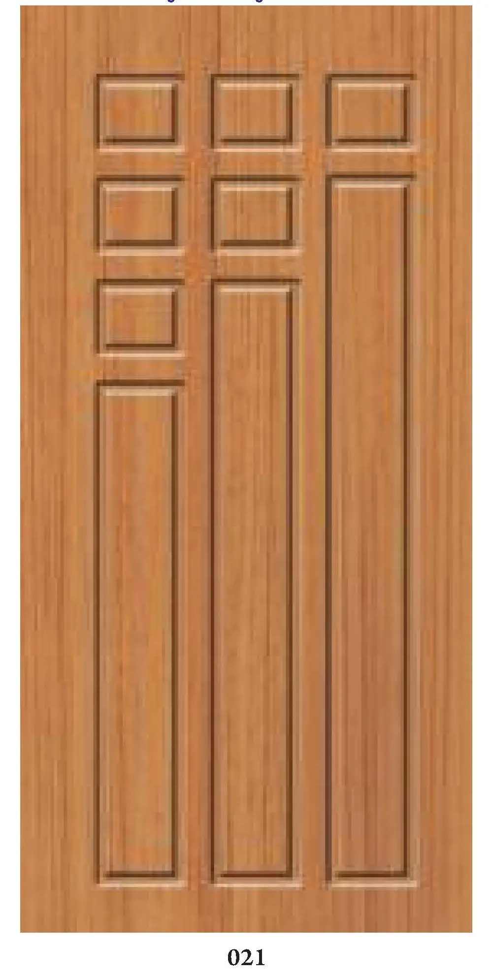 DOOR V BIT EDITION 4_Page_21 Decorative 2.5D Door CNC Design 21 - Image 1