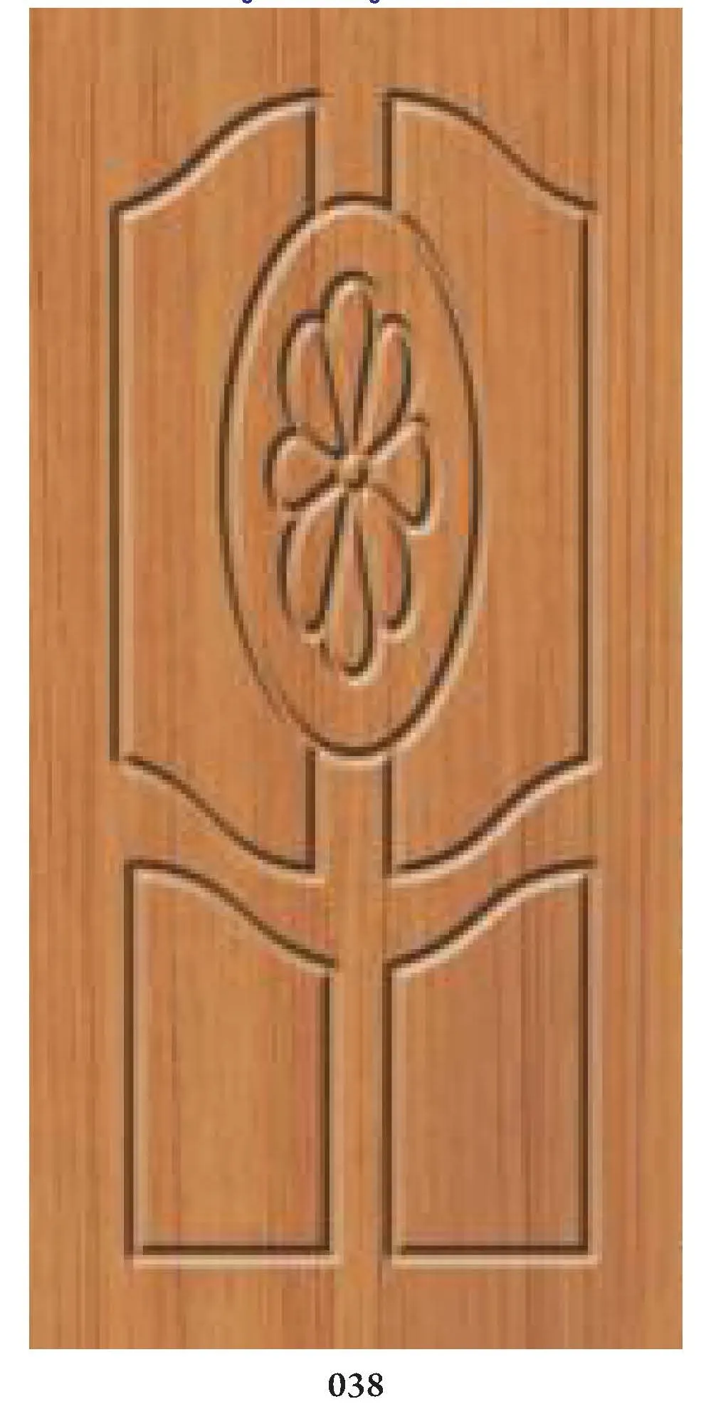 DOOR V BIT EDITION 4_Page_38 Decorative 2.5D Door CNC Design 38 - Image 1