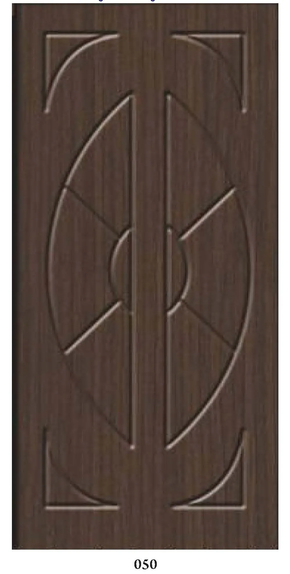 DOOR V BIT EDITION 4_Page_50 Decorative 2.5D Door CNC Design 50 - Image 1