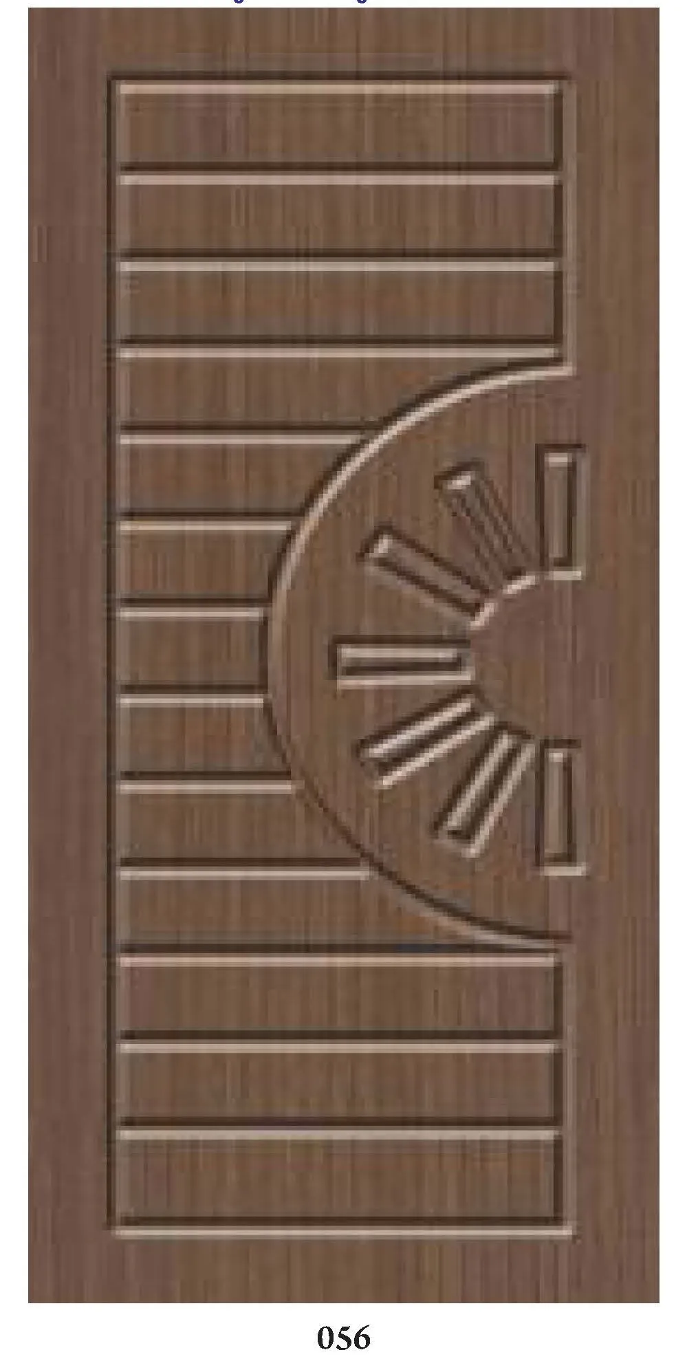 DOOR V BIT EDITION 4_Page_56 Decorative 2.5D Door CNC Design 56 - Image 1