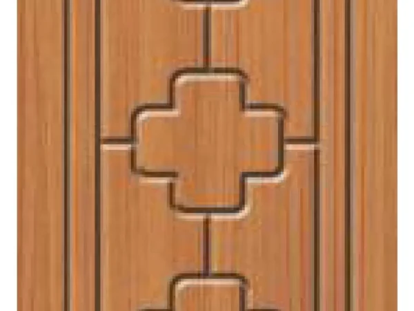 Decorative 2.5D Door CNC Design 58
