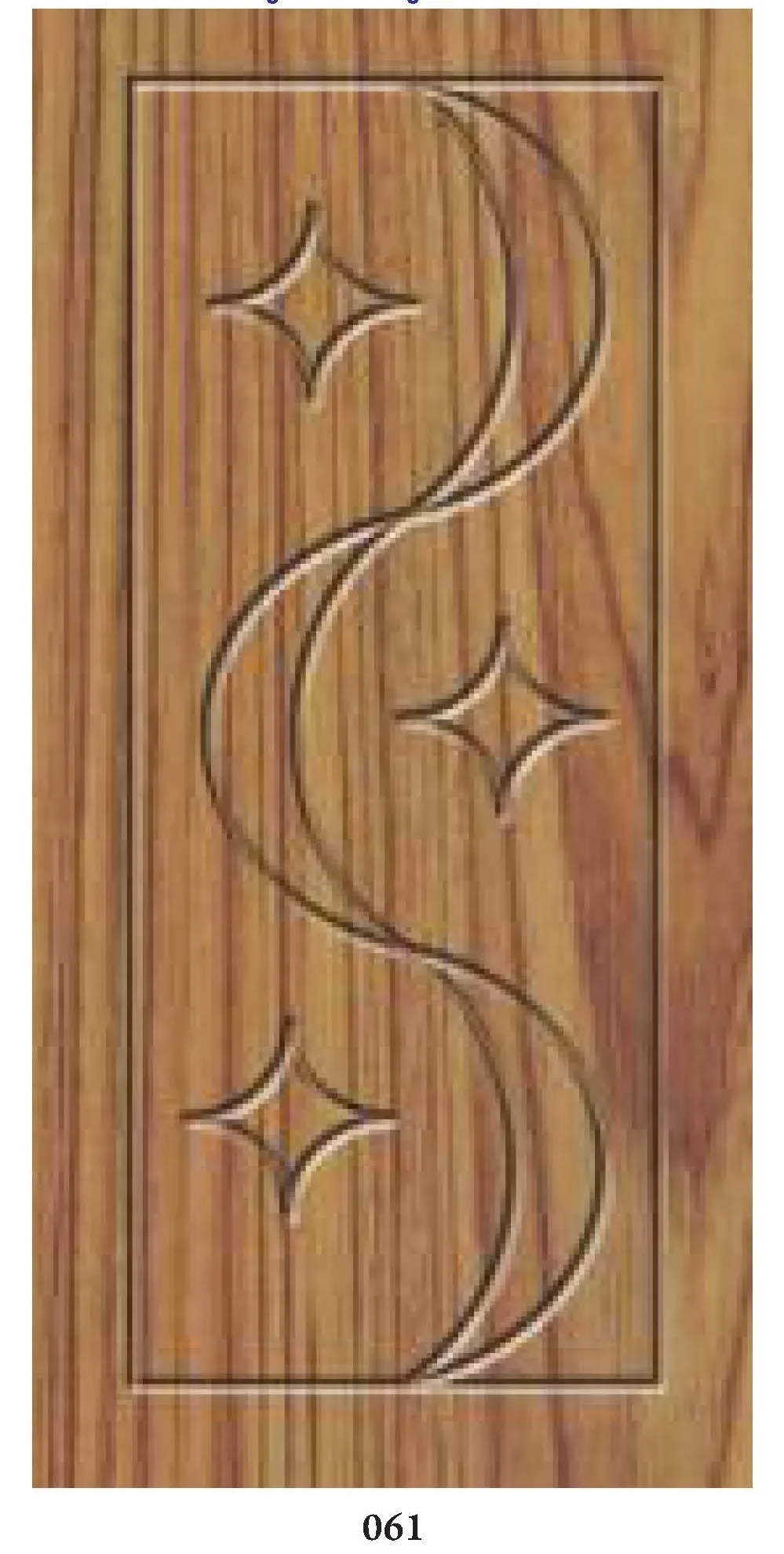DOOR V BIT EDITION 4_Page_61 Decorative 2.5D Door CNC Design 61 - Image 1
