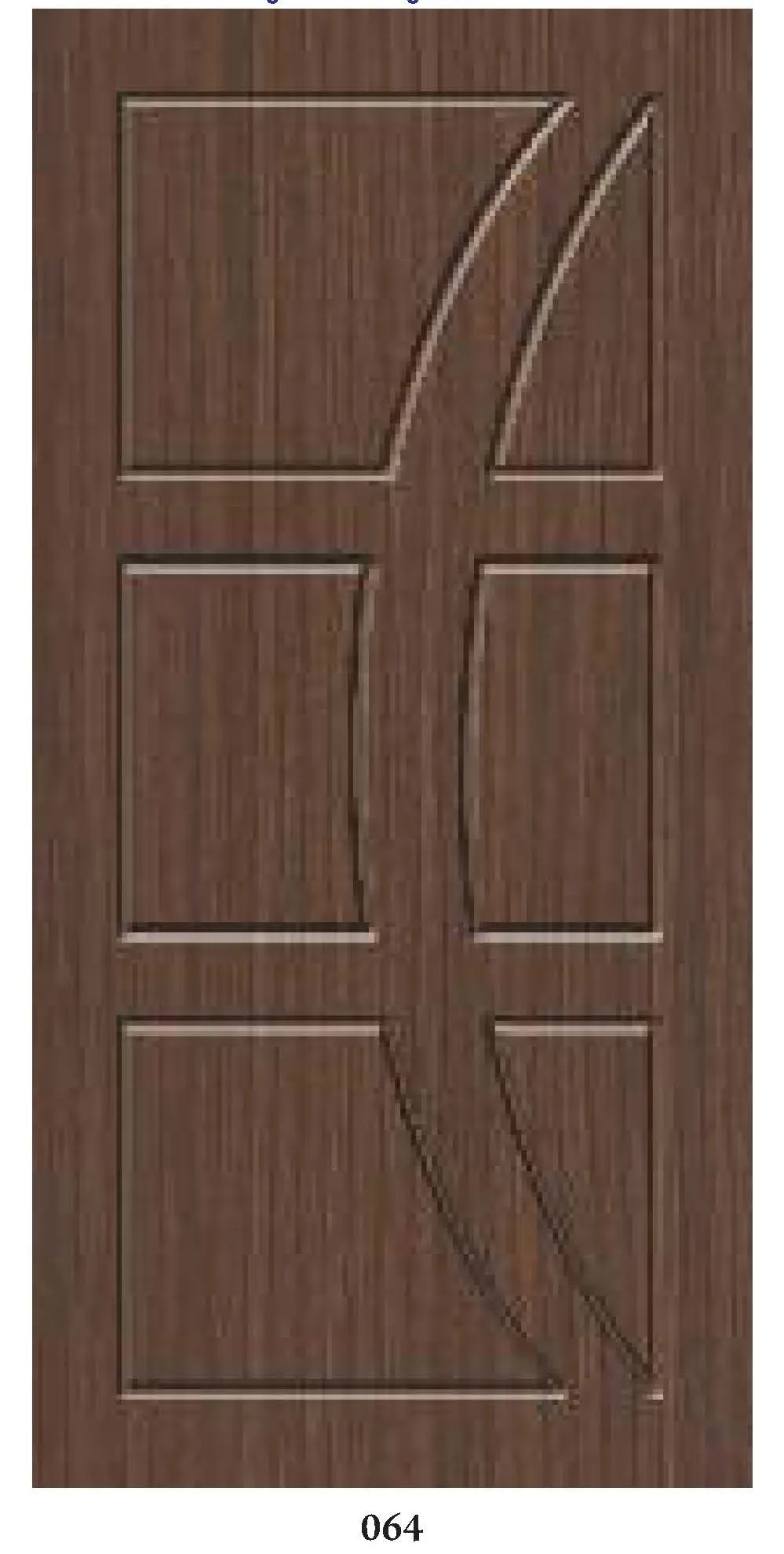 DOOR V BIT EDITION 4_Page_64 Decorative 2.5D Door CNC Design 64 - Image 1