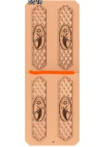 Modern 3D Double Door CNC Design Files 18