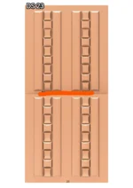 Modern 3D Double Door CNC Design Files 23
