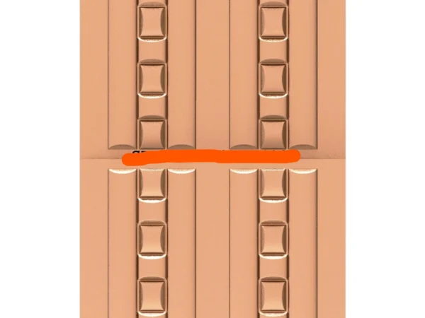 Modern 3D Double Door CNC Design Files 23