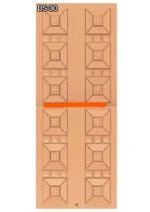 Modern 3D Double Door CNC Design Files 30