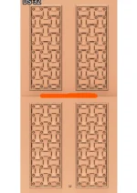 Modern 3D Double Door CNC Design Files 32