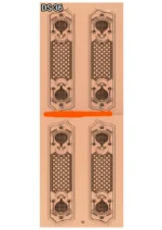 Modern 3D Double Door CNC Design Files 36