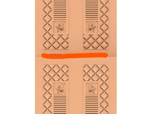 Modern 3D Double Door CNC Design Files 40