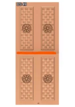 Modern 3D Double Door CNC Design Files 49