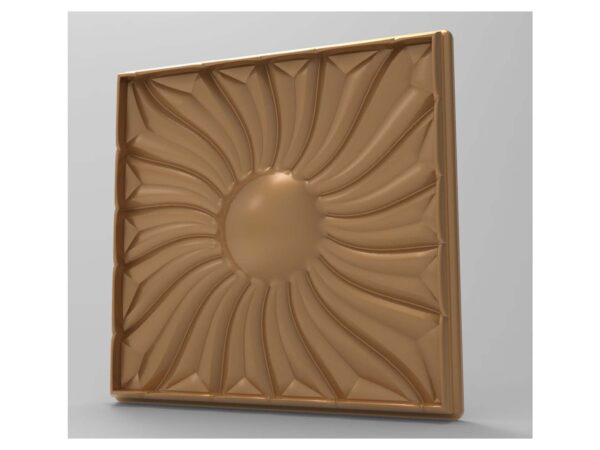 3D Flower CNC Design 7