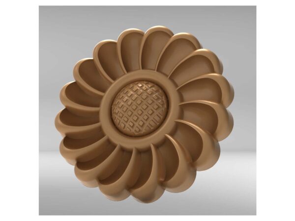 3D Flower CNC Design 11