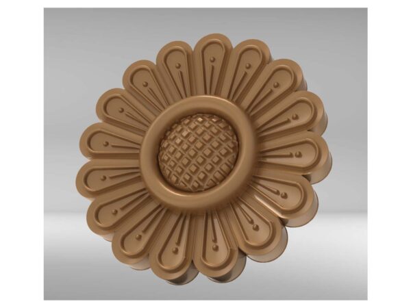 3D Flower Design – CNC File 15