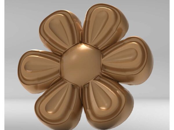 3D Flower Design – CNC File 19