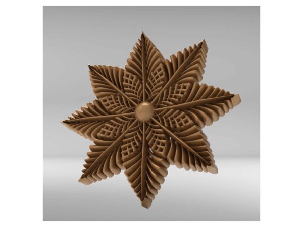 3D Flower Design – CNC File 20