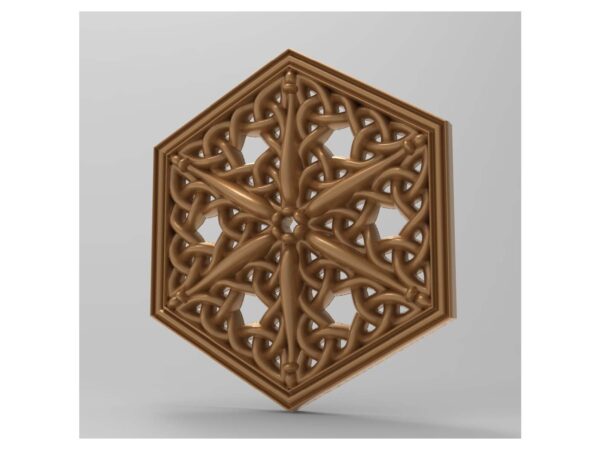 3D Flower Design – CNC File 22