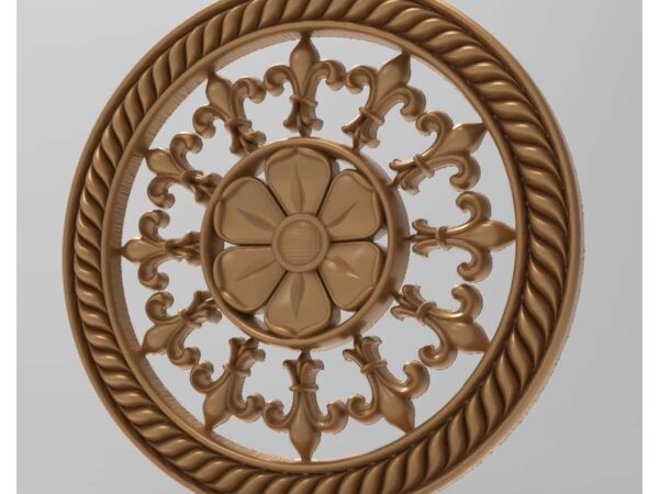3D Flower Design – CNC File 36