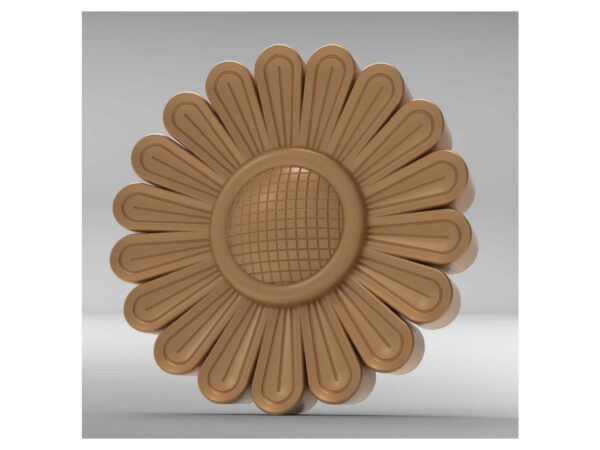 3D Flower Design – CNC File 38